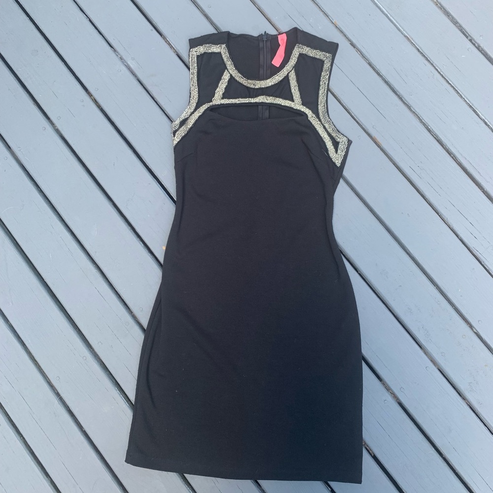 Eight Sixy Black dress with sequin design